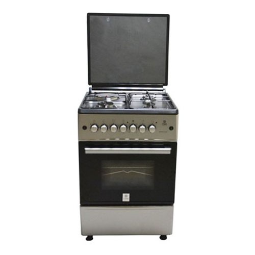 Mika 3G+1E 58cm x 58cm Standing Cooker with Electric Oven with Rotisserie MST60PU31SL/HC MST60PU31SS/HC