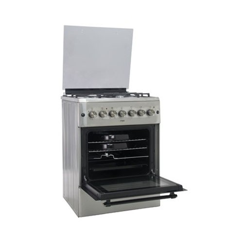 Mika 3G+1E 58cm x 58cm Standing Cooker with Electric Oven with Rotisserie MST60PU31SL/HC MST60PU31SS/HC