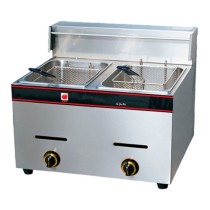 Caterina 2x10lts Double Tank Gas Fryer CT-236