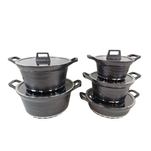 Bosch 10Pcs Granite Cookware Set