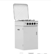 Von 4 Gas Freestanding Table Top Cooker + Cylinder Compartment VAC5C040CY (White)