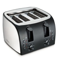 Ramtons 4 Slice Pop Up Toaster Stainless Steel  RM/195