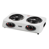 Von Table Top Double Coil Cooker VACC0224CW