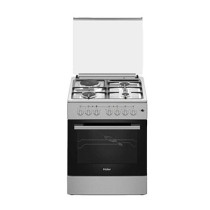 Haier 3G + 1E Standing Cooker with Electric Oven HCR2031EES